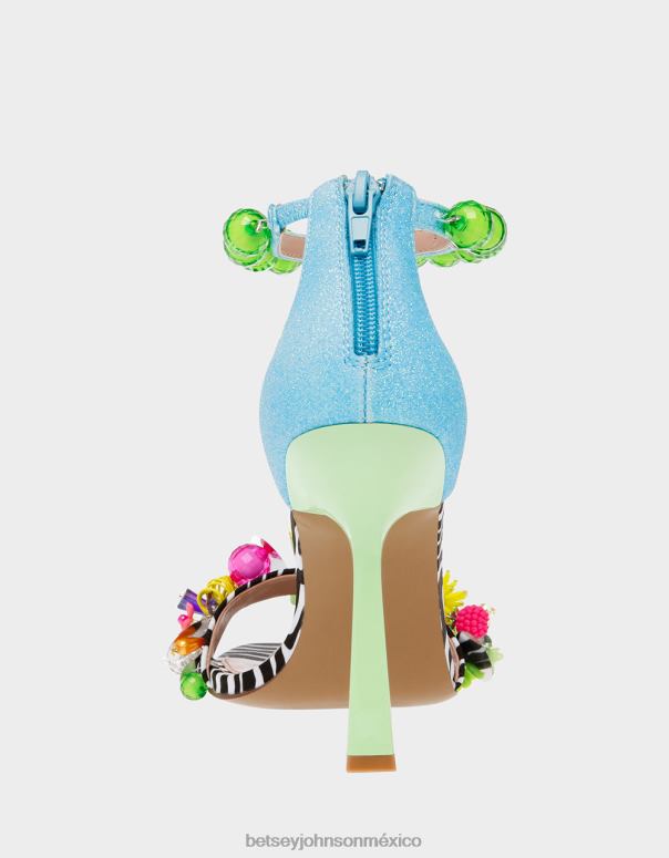 Betsey Johnson zapatos mujer F00V111 clooney multi azul