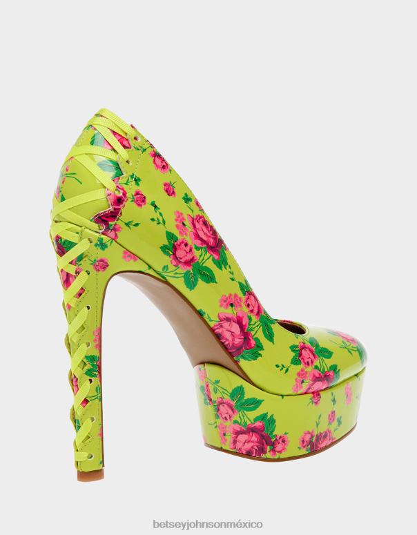 Betsey Johnson zapatos mujer F00V122 capó cidra