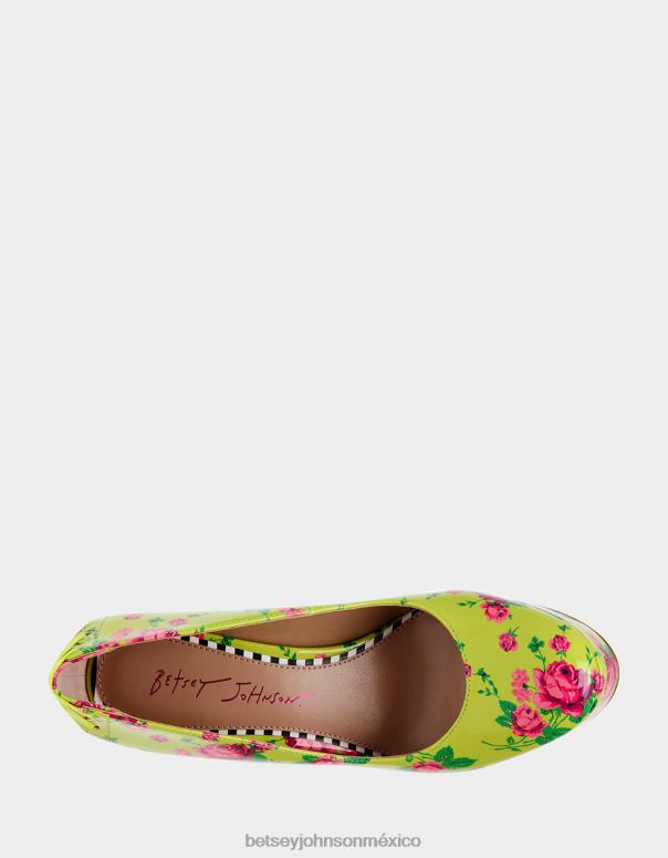 Betsey Johnson zapatos mujer F00V122 capó cidra