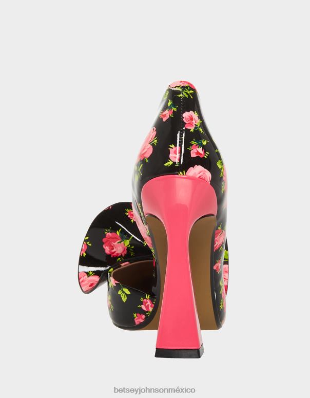 Betsey Johnson zapatos mujer F00V124 noble-p negro multi