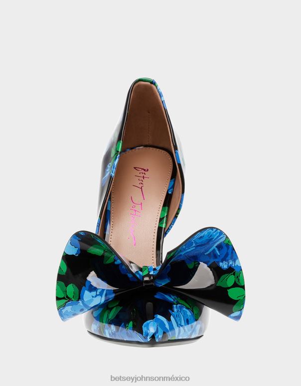 Betsey Johnson zapatos mujer F00V128 noble-p multi azul