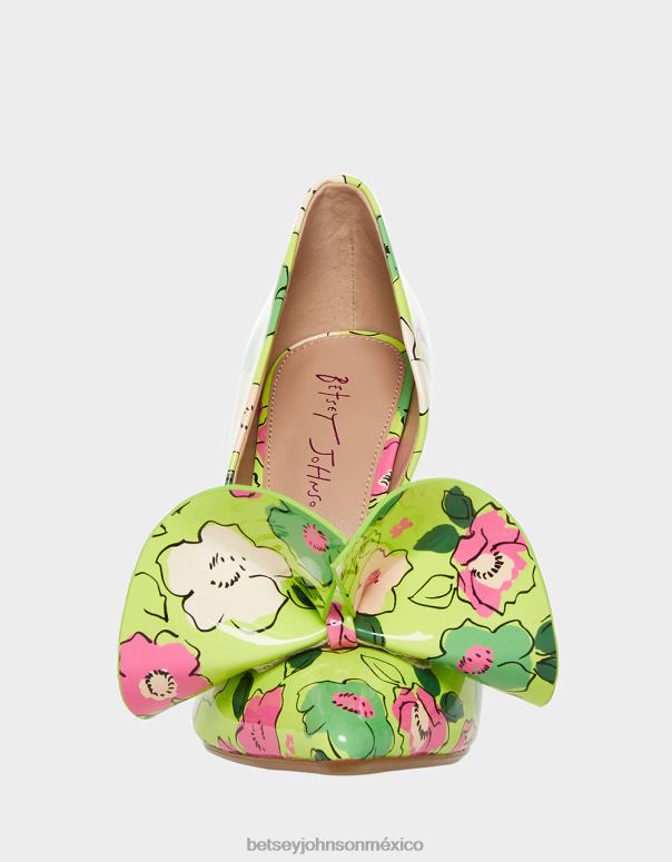 Betsey Johnson zapatos mujer F00V133 noble-p amarillo