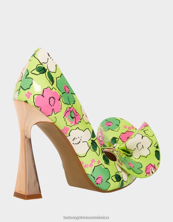 Betsey Johnson zapatos mujer F00V133 noble-p amarillo