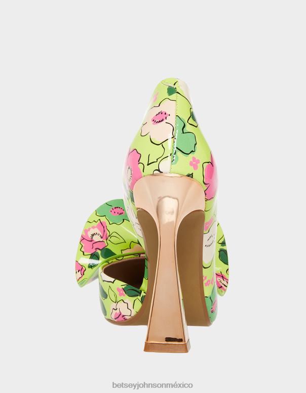Betsey Johnson zapatos mujer F00V133 noble-p amarillo