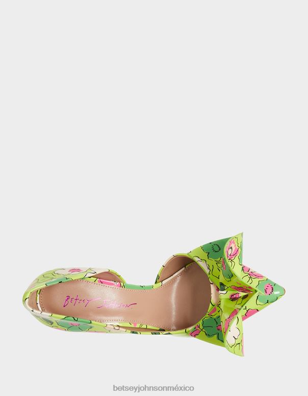 Betsey Johnson zapatos mujer F00V133 noble-p amarillo