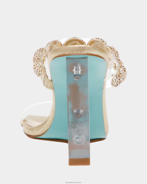 Betsey Johnson zapatos mujer F00V141 troya oro