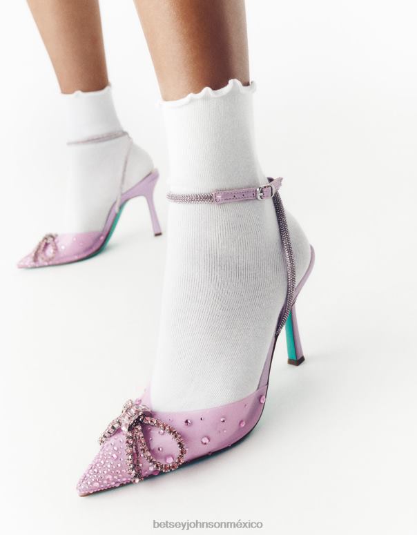 Betsey Johnson zapatos mujer F00V144 sueño lila
