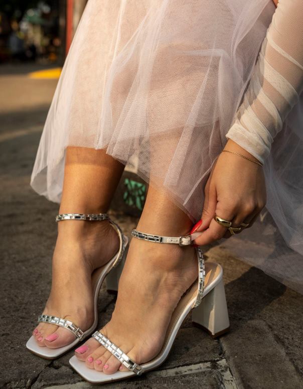 Betsey Johnson zapatos mujer F00V147 escocés Marfil