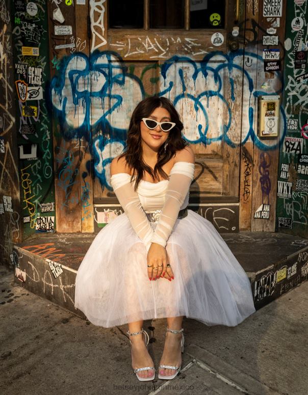 Betsey Johnson zapatos mujer F00V147 escocés Marfil