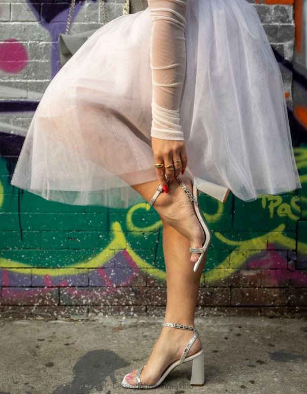 Betsey Johnson zapatos mujer F00V147 escocés Marfil