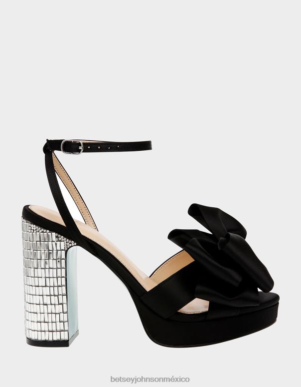 Betsey Johnson zapatos mujer F00V14 loco negro