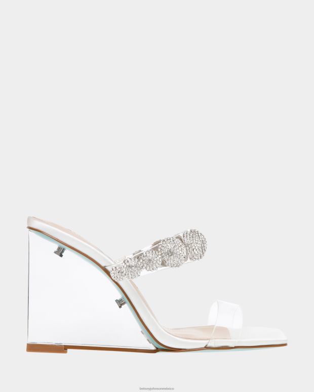 Betsey Johnson zapatos mujer F00V162 troya Marfil