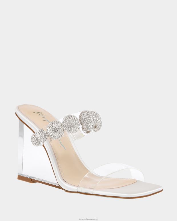 Betsey Johnson zapatos mujer F00V162 troya Marfil