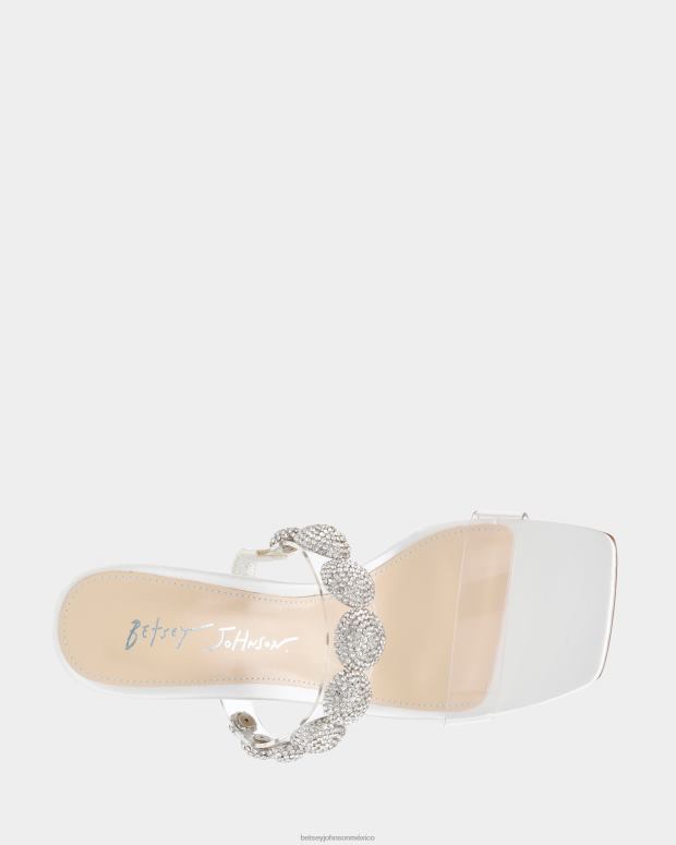 Betsey Johnson zapatos mujer F00V162 troya Marfil