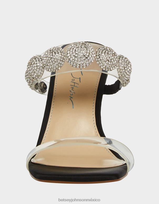 Betsey Johnson zapatos mujer F00V163 troya negro