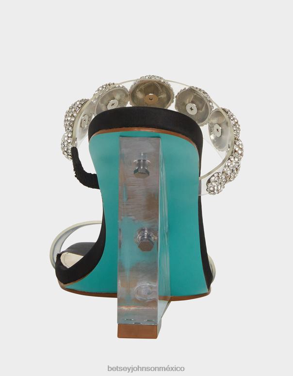 Betsey Johnson zapatos mujer F00V163 troya negro