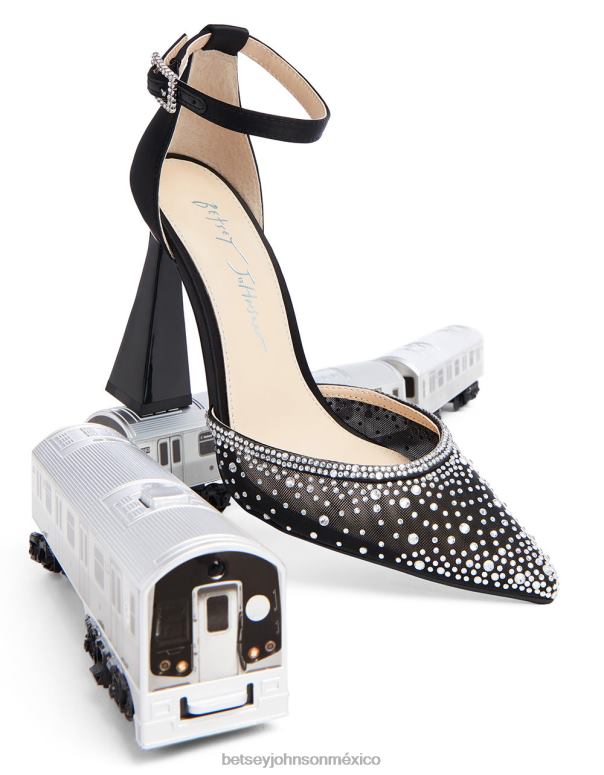 Betsey Johnson zapatos mujer F00V166 viola negro