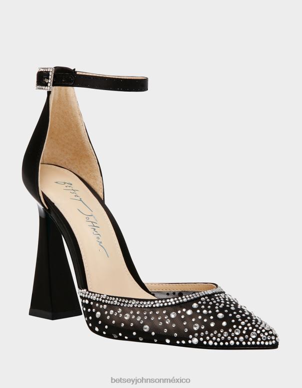 Betsey Johnson zapatos mujer F00V166 viola negro