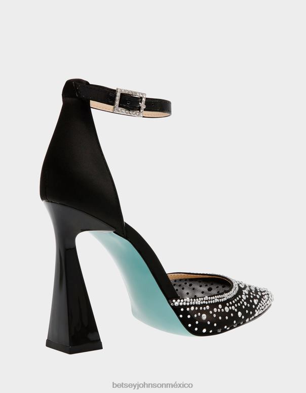 Betsey Johnson zapatos mujer F00V166 viola negro