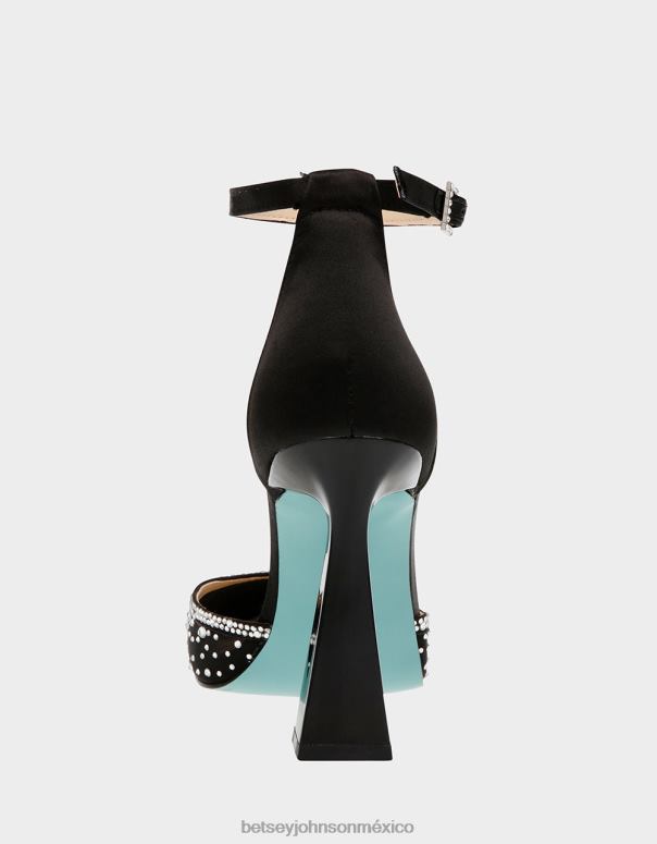 Betsey Johnson zapatos mujer F00V166 viola negro