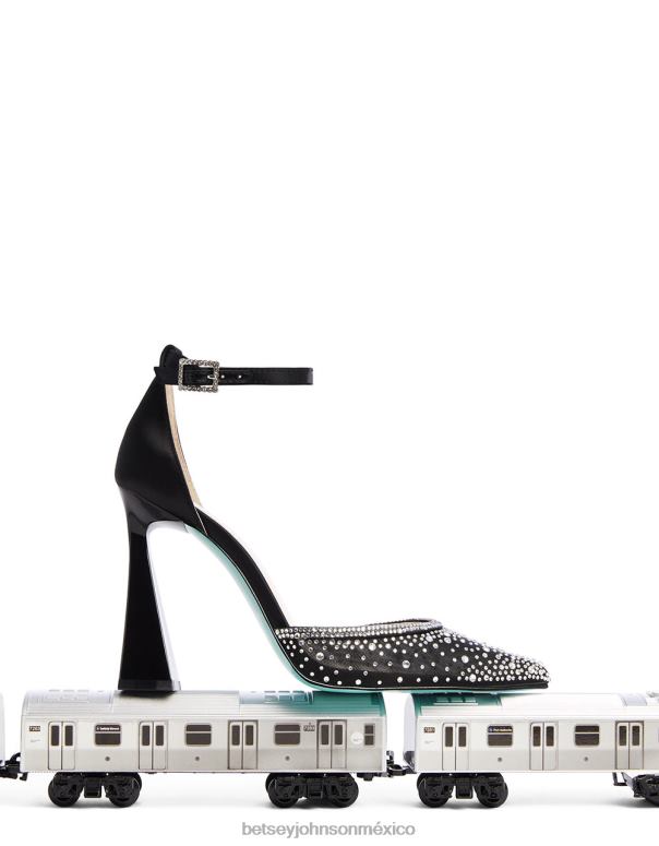 Betsey Johnson zapatos mujer F00V166 viola negro