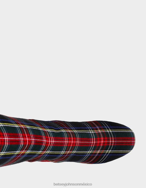 Betsey Johnson zapatos mujer F00V173 valeria cuadros negros