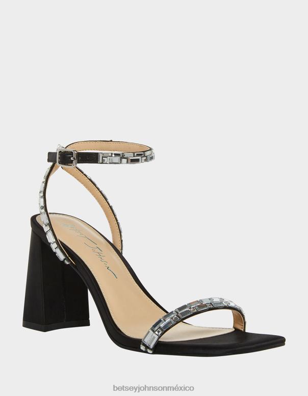 Betsey Johnson zapatos mujer F00V176 escocés negro