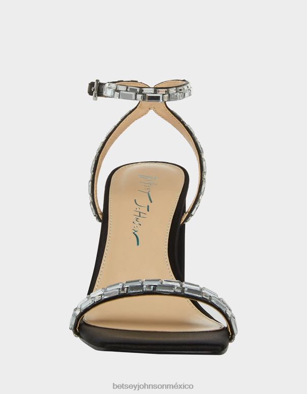 Betsey Johnson zapatos mujer F00V176 escocés negro