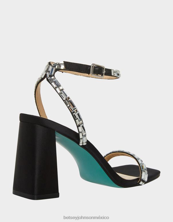 Betsey Johnson zapatos mujer F00V176 escocés negro