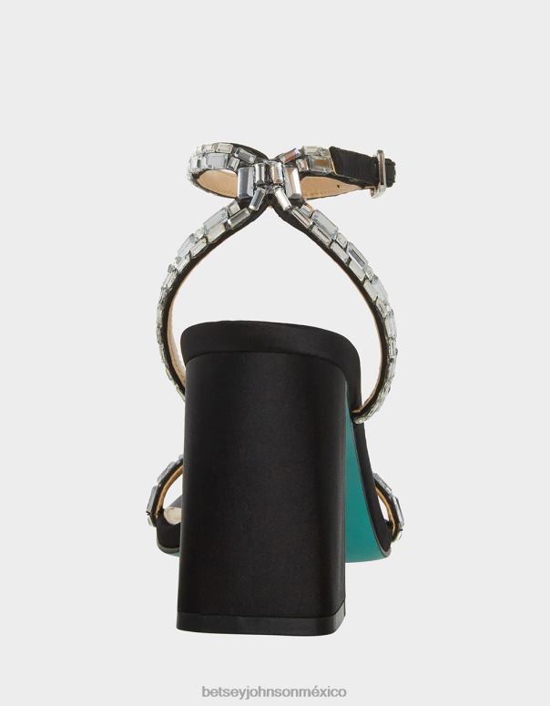 Betsey Johnson zapatos mujer F00V176 escocés negro