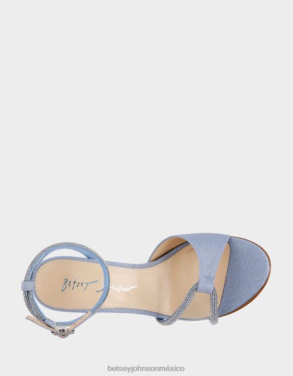 Betsey Johnson zapatos mujer F00V181 Vera azul claro