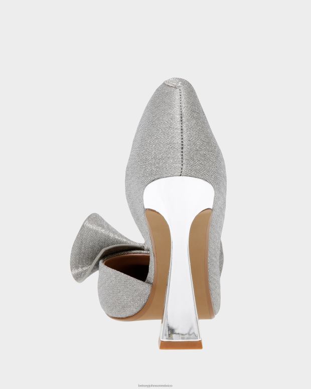 Betsey Johnson zapatos mujer F00V26 ejercer presión sobre plata