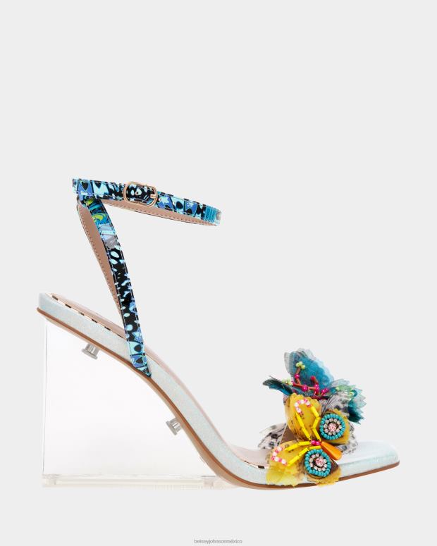 Betsey Johnson zapatos mujer F00V34 kynlee multi azul