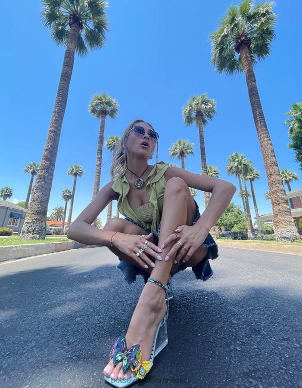 Betsey Johnson zapatos mujer F00V34 kynlee multi azul