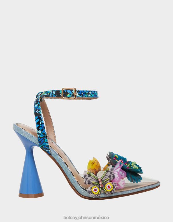 Betsey Johnson zapatos mujer F00V42 nadia multi azul