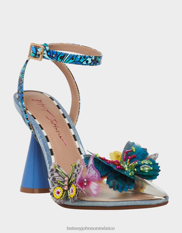 Betsey Johnson zapatos mujer F00V42 nadia multi azul