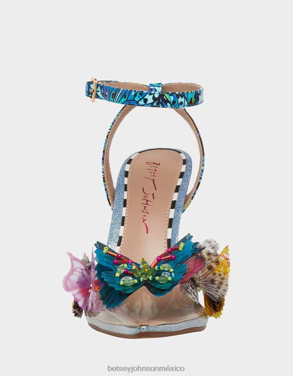 Betsey Johnson zapatos mujer F00V42 nadia multi azul
