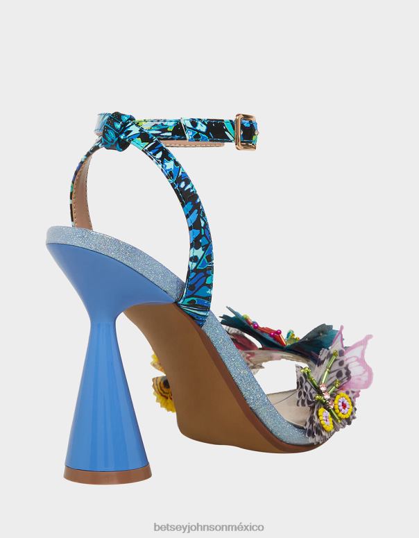 Betsey Johnson zapatos mujer F00V42 nadia multi azul