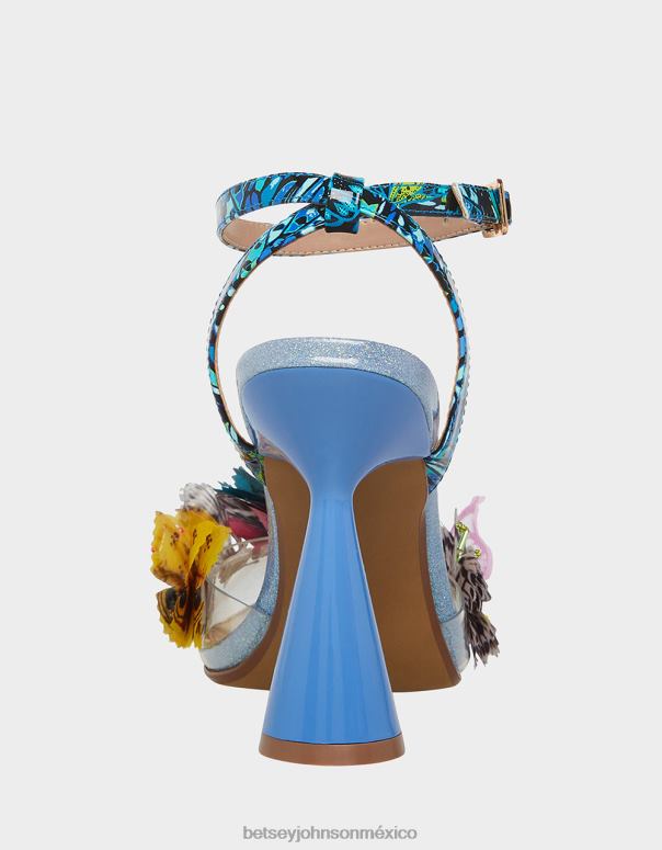 Betsey Johnson zapatos mujer F00V42 nadia multi azul