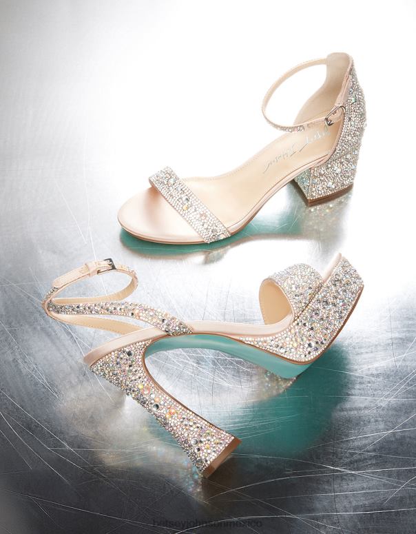 Betsey Johnson zapatos mujer F00V58 sb-beth champán