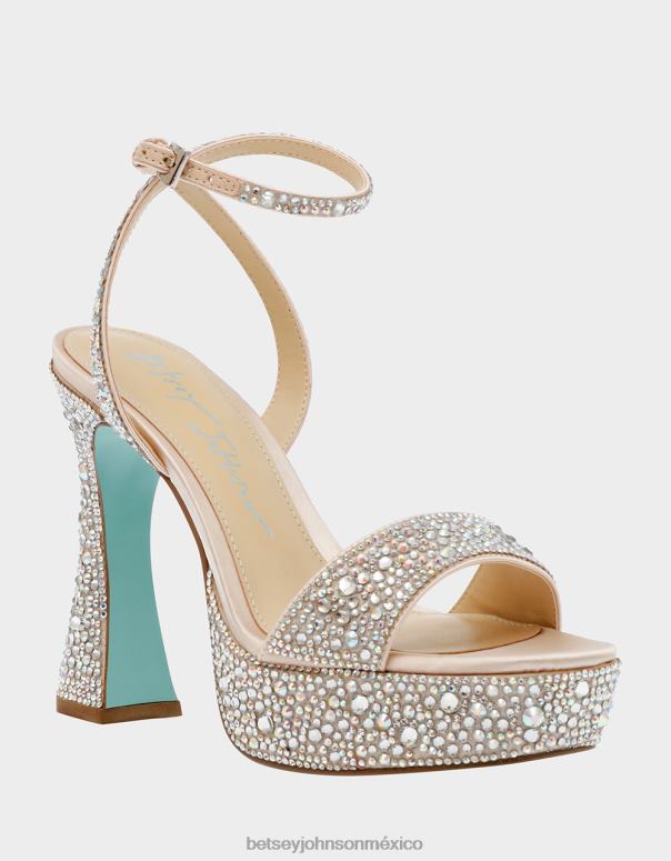 Betsey Johnson zapatos mujer F00V58 sb-beth champán