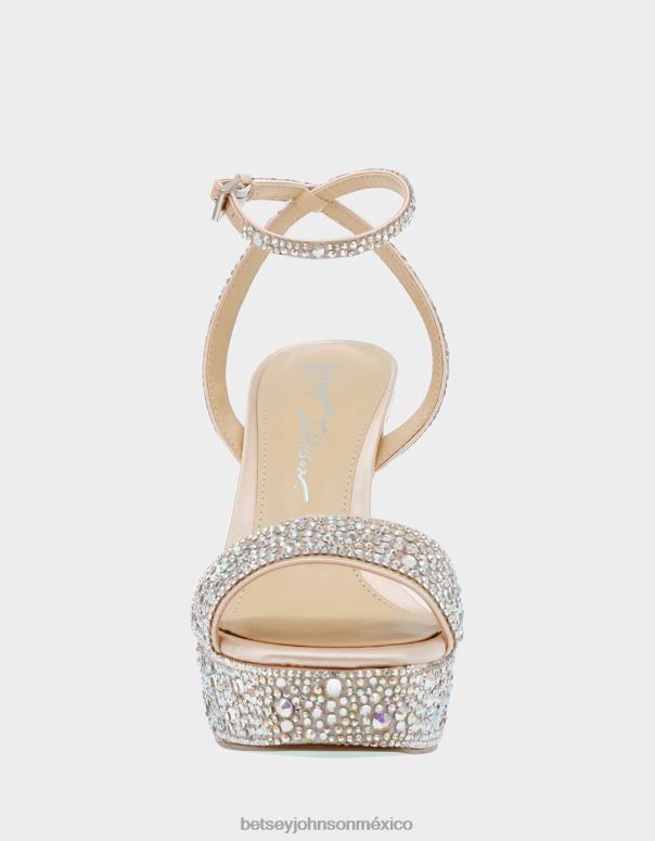 Betsey Johnson zapatos mujer F00V58 sb-beth champán