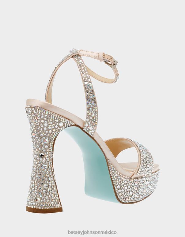 Betsey Johnson zapatos mujer F00V58 sb-beth champán
