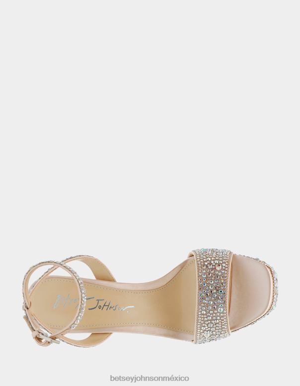 Betsey Johnson zapatos mujer F00V58 sb-beth champán