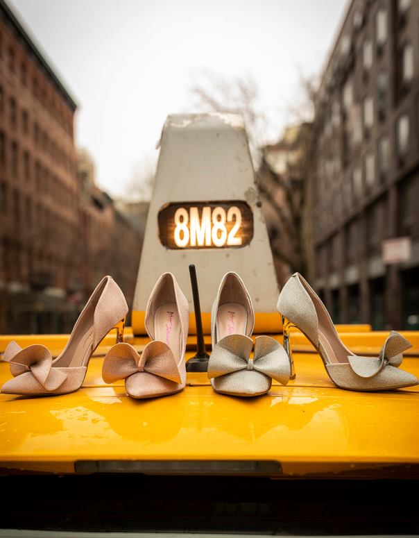 Betsey Johnson zapatos mujer F00V62 ejercer presión sobre champán