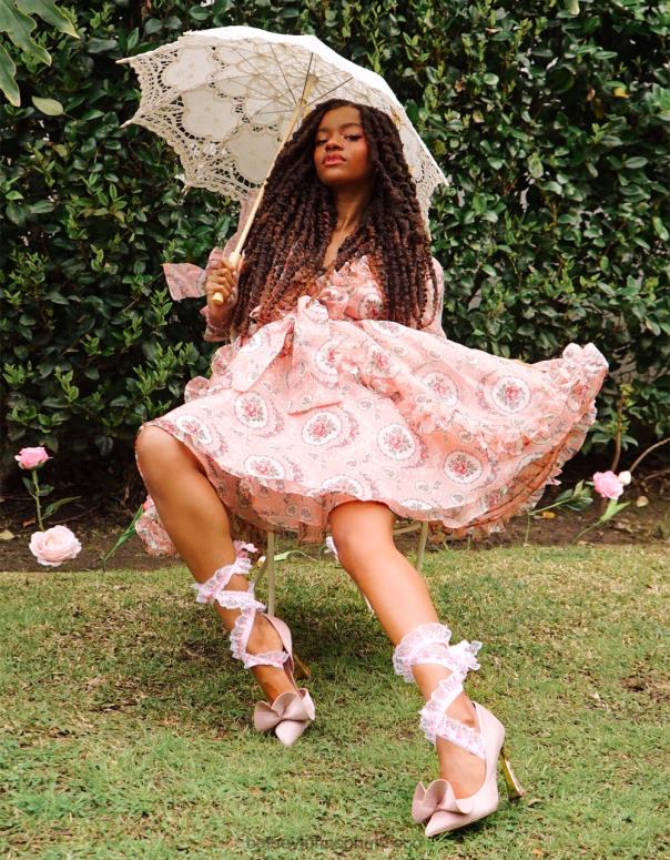 Betsey Johnson zapatos mujer F00V62 ejercer presión sobre champán