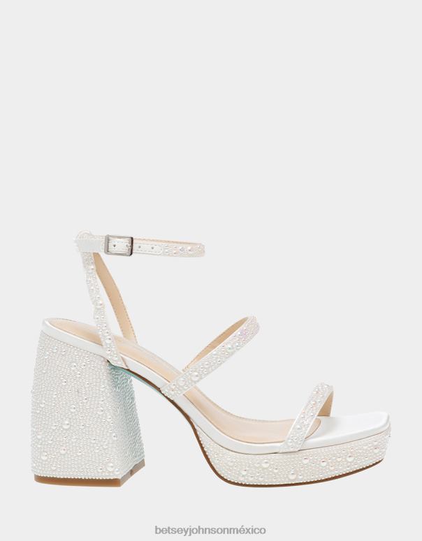 Betsey Johnson zapatos mujer F00V69 Denni Marfil