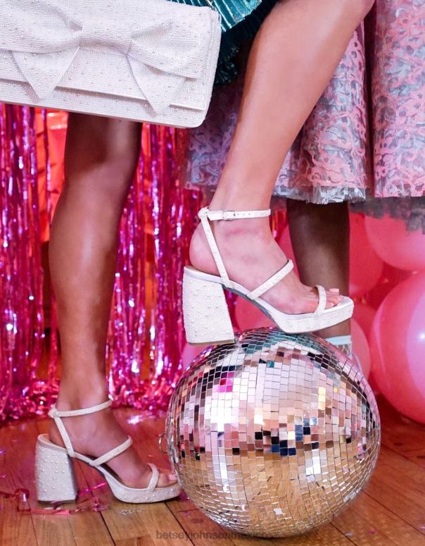 Betsey Johnson zapatos mujer F00V69 Denni Marfil