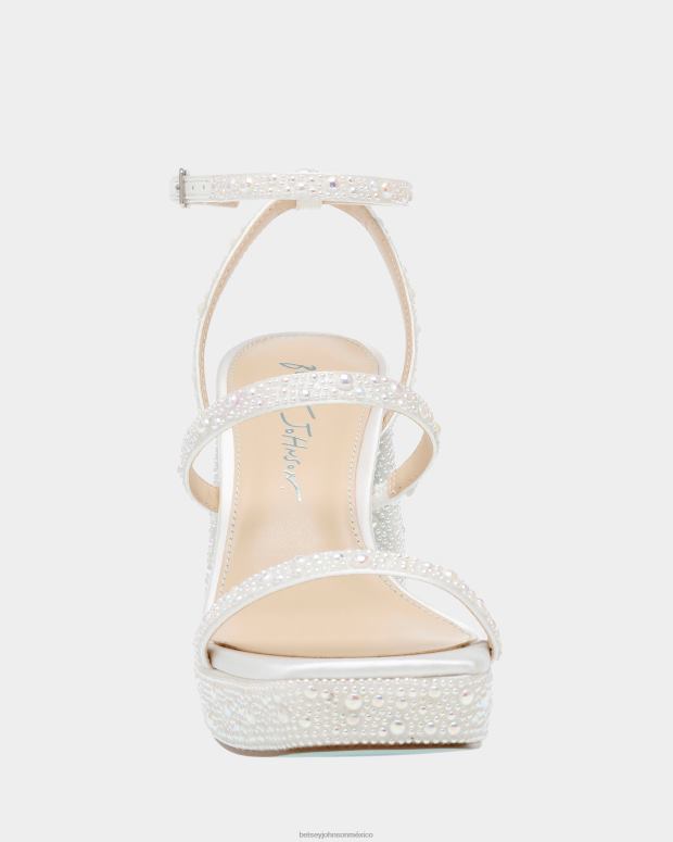 Betsey Johnson zapatos mujer F00V69 Denni Marfil