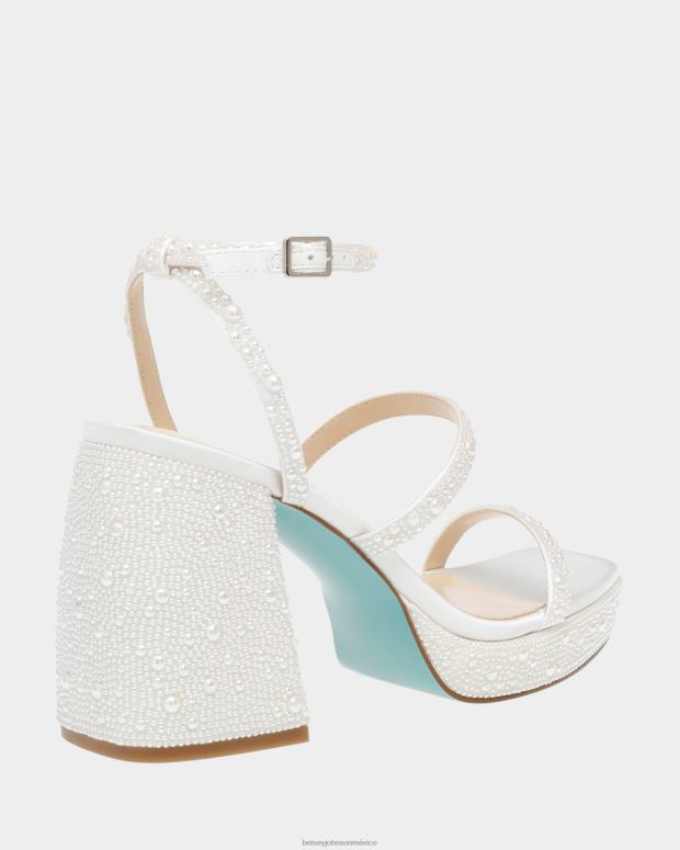 Betsey Johnson zapatos mujer F00V69 Denni Marfil